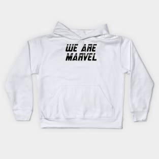 We Are Marvel Pod Stacked Kids Hoodie